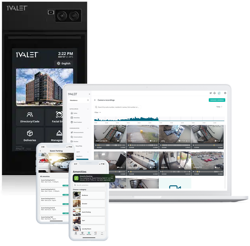 Complete building operating system by 1Valet