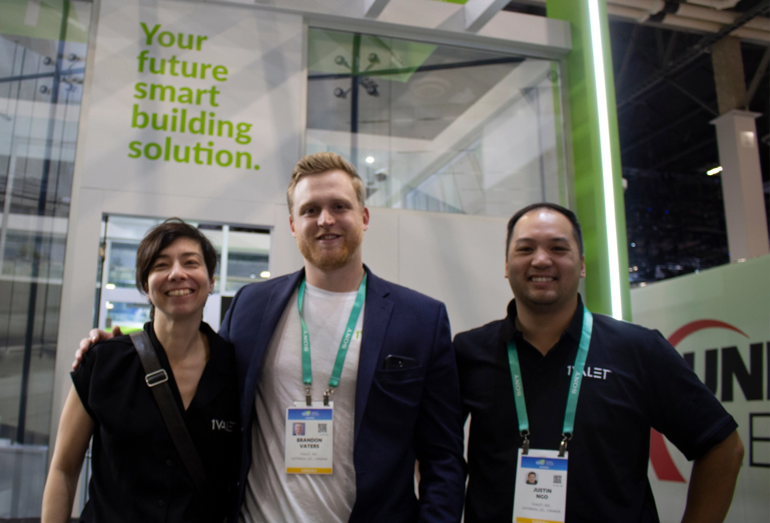 A few of the 1VALET team members