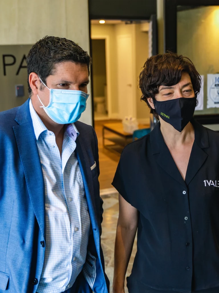 Members of the 1VALET team