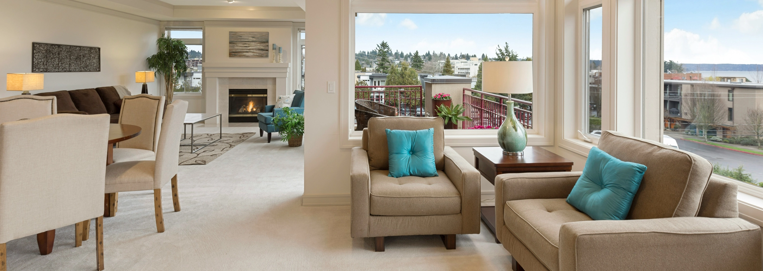 Interior image of a condo unit