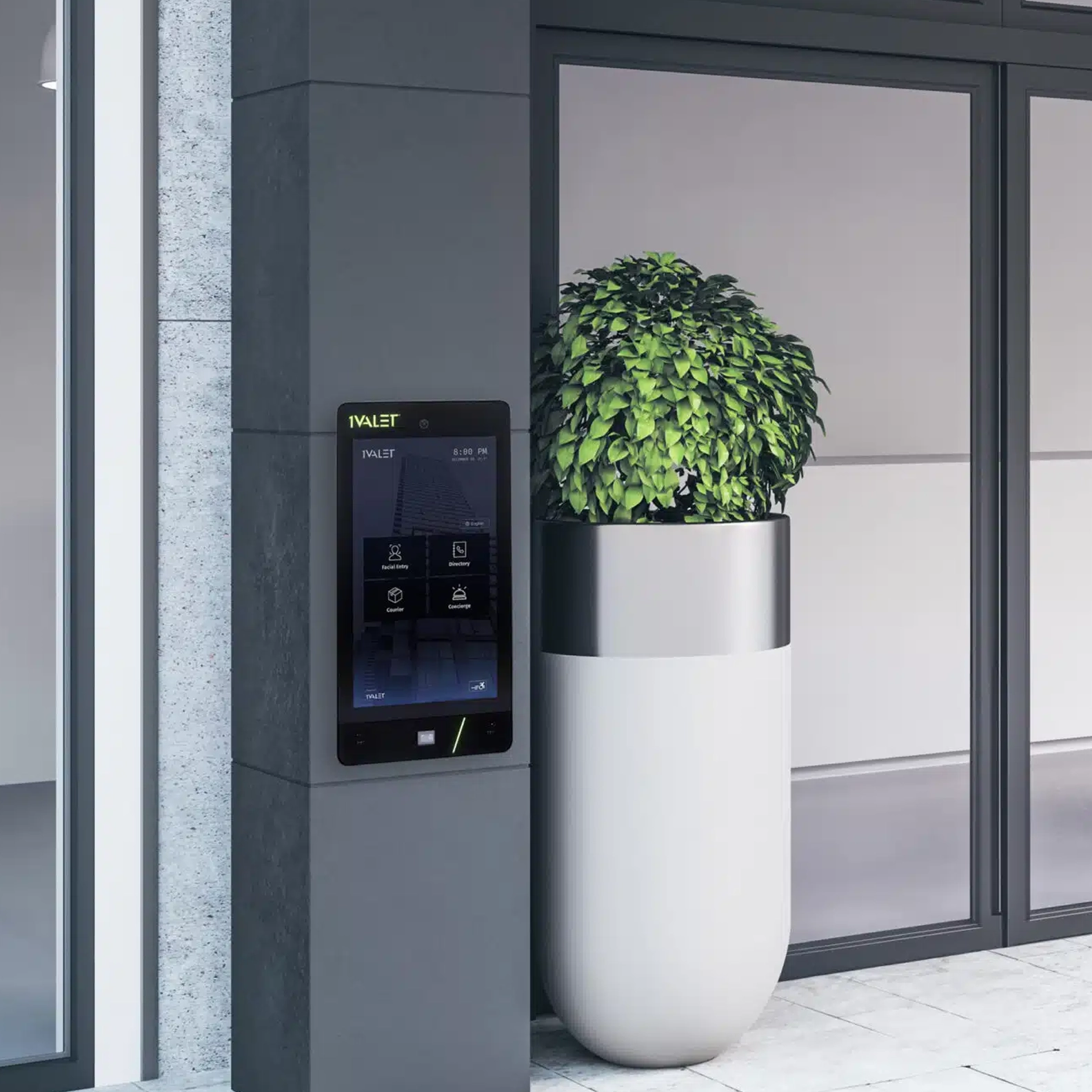 1VALET's Smart Video Entry System